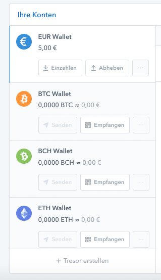 coinbase konto