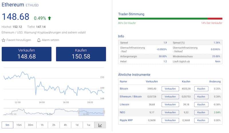 Plus500 Review: Kryptowährungen unter 2.000 Finanzinstrumenten zur Auswahl