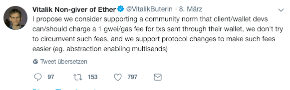 Buterin Tweet