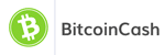 bitcoin cash logo schrift
