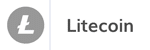 litecoin logo schrift