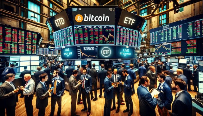 bitcoin spot etf boerse